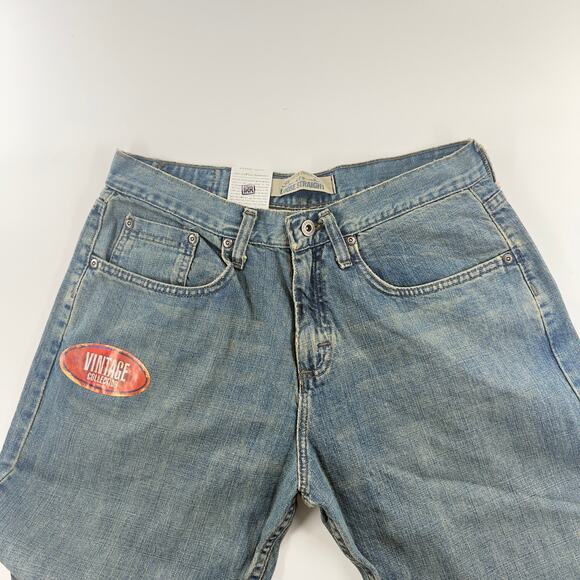 Wrangler Hero Originals Jeans 30x30 Loose Straight Vintage Collection Blue Denim - Picture 4 of 5